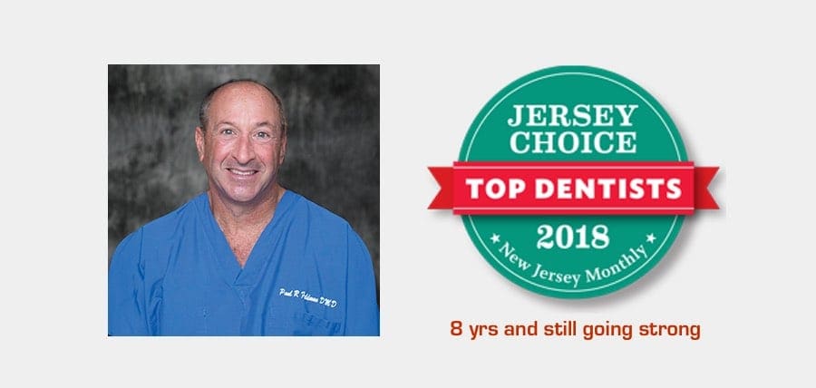 Voted New Jersey Monthly, Top Dentists for 8 consecutive years and still going strong. Dr.Paul R. Feldman, Suburban Essex Dental, West Orange, NJ