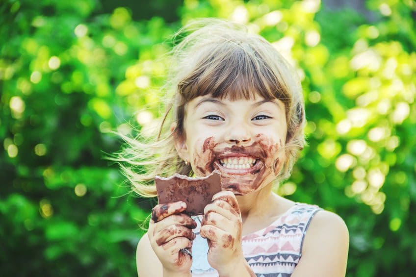 Chocolate is scientifically proven to make us smile