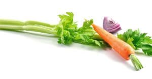 celery and carrots, representing Which Foods Make Your Teeth Whiter