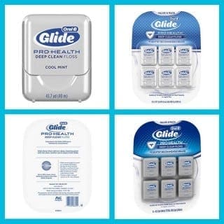 Glide Oral-B Pro-Health Deep Clean Floss, Mint, 6 Count